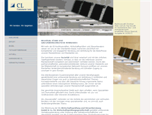 Tablet Screenshot of caemmerer-lenz.de